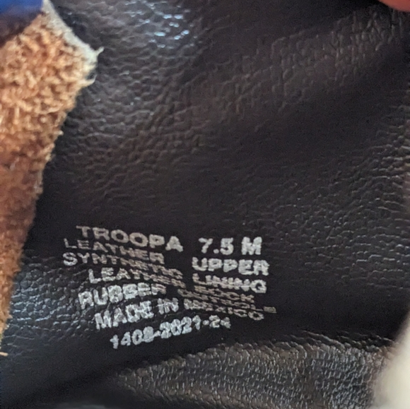 Steve Madden Troopa Brown Leather combat boot - Picture 10 of 10